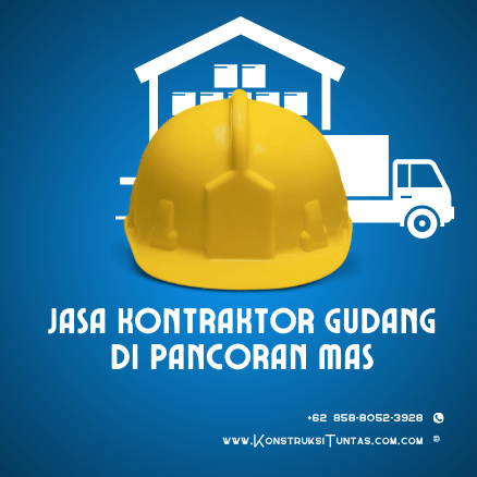 Jasa Kontraktor Gudang di Pancoran Mas, Depok dari KonstruksiTuntas.com – Bangun Gudang Kokoh dengan Biaya Terjangkau 1 Jasa Kontraktor Gudang di Pancoran Mas, Depok