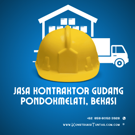 Jasa Kontraktor Gudang di Pondokmelati, Bekasi dari KonstruksiTuntas.com – Bangun Gudang Kokoh dengan Biaya Terjangkau 1 Jasa Kontraktor Gudang di Pondokmelati, Bekasi