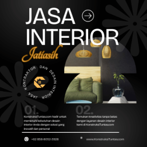 Jasa Interior di Jatiasih, Bekasi by KonstruksiTuntas