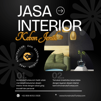 Jasa Interior di Kebon Jeruk, Jakarta Barat by KonstruksiTuntas.com: Cocok untuk Apartemen, Ruko, dan Kantor Pusat Bisnis 1 Jasa Interior di Kebon Jeruk, Jakarta Barat